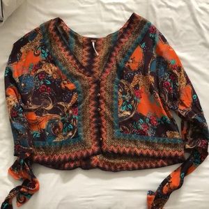 Cropped free people top